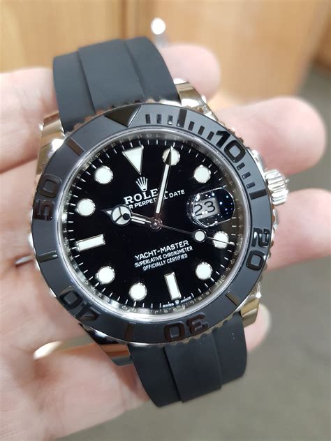 rolex yacht master black mop|rolex yacht master price list.